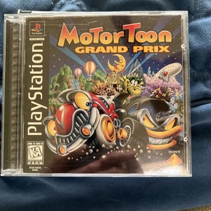 Motor Toon Grand Prix 2 Sur PS1 - Version PAL Française (CIB) - Bon état