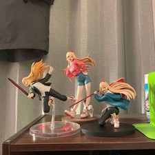 Chainsaw Man Power Figure Set of 3 Authentic Anime Collectible Japan
