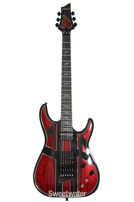 Schecter C-1 FR S Przym Vespid Electric Guitar - Metallic Red, Przym