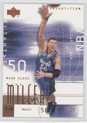 2001-02 Upper Deck Flight Team Copper 95/125 Mike Miller #25 0j9