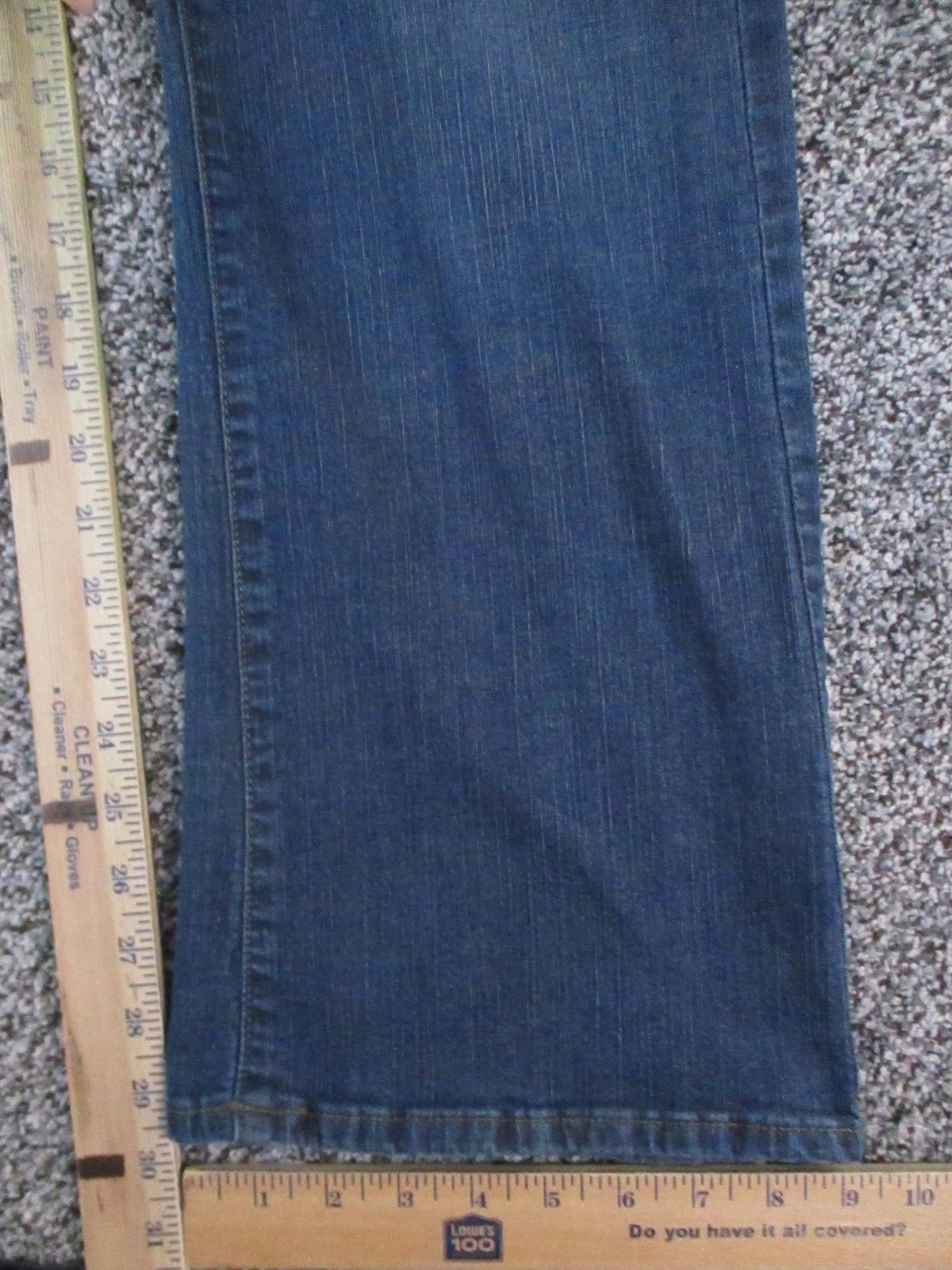 Riders By Lee Bootcut Jeans Womens 18M Blue Med Wash High Rise Stretch 36x30 thumbnail 10