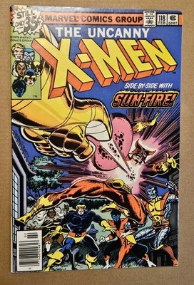 The X-Men #118 Newsstand Variant (Marvel Comics February 1979) FN/VF 7.0