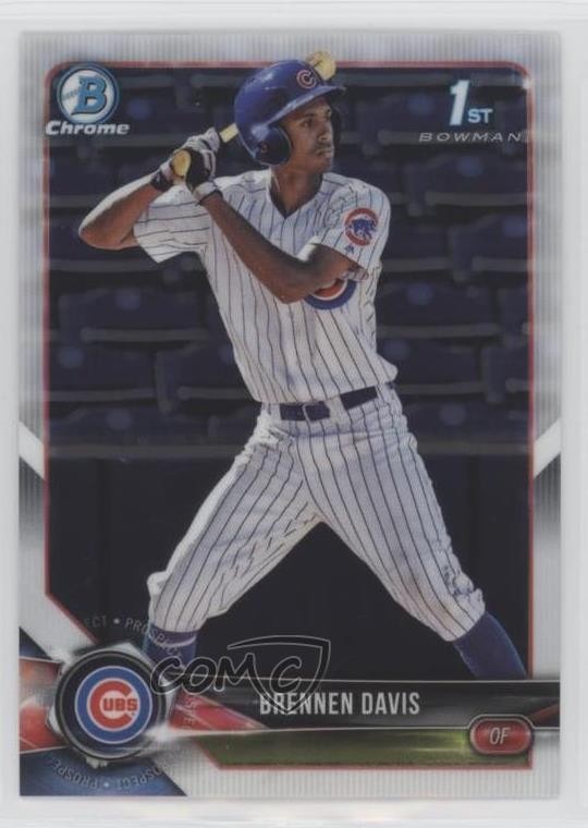 2018 Bowman Draft Chrome Brennen Davis #BDC-47 0fz3