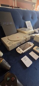 Console Bundle - Untested - Dreamcast, Gamecube, PS1,PS2, Crisis Core PSP + More