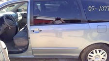 Used Rear Left Door Assembly Rear Side fits: 2005 Toyota Sienna L. manual slidin