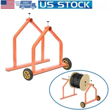 Cable Caddy Industrial Wire Rack Dispenser w/Wheel Hold Up to 28" Diameter Spool