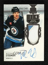 2022-23 Upper Deck the Cup Michael Eyssimont #129 056/249 Rookie Patch Auto RPA
