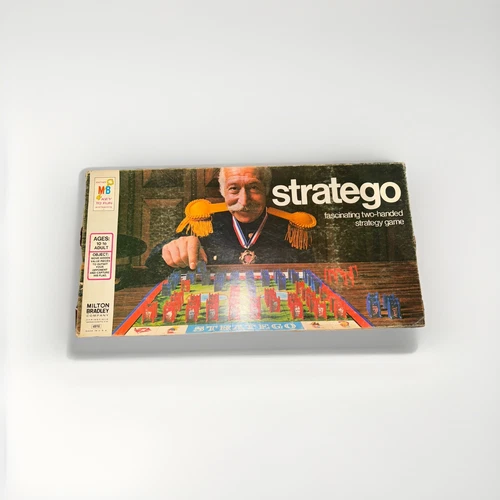 Vintage Stratego Board Game 1977 Edition by Milton Bradley - no missing pieces
