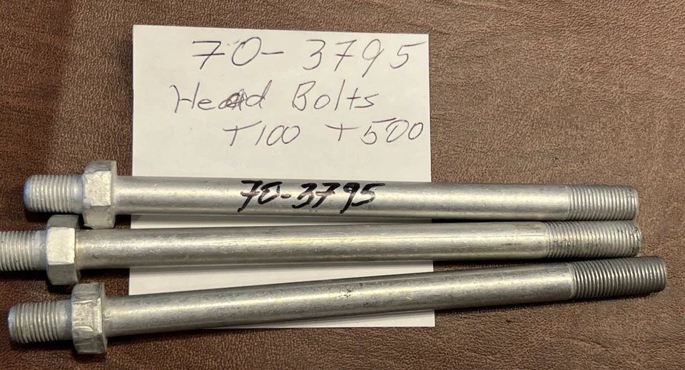 Lote de 20 pernos de motor Triumph T-90, T-100, T-500, T650 Foto 3 de 4