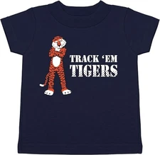 Boys Licensed College Footbal Fan T shirt tee Auburn Tigers 6 Months