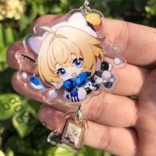 Keychain Anime Honkai: Star Rail Cosplay Keyring Bag Pendant Keychain Gift 6