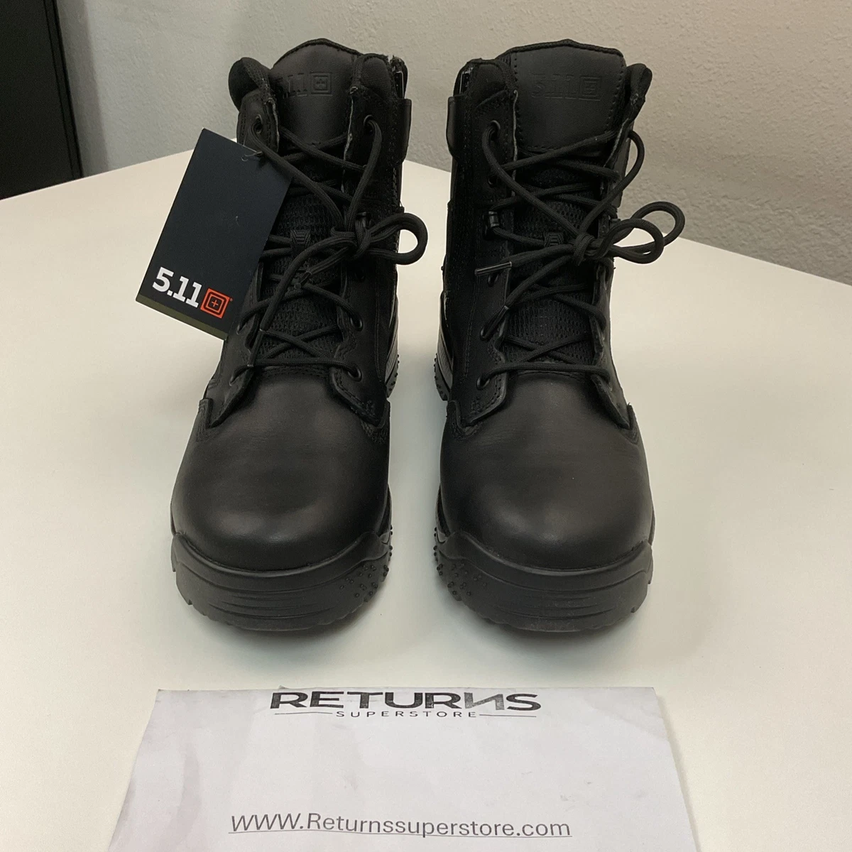 5.11 Tactical Black Zip Boots for Men for Sale | Shop New  display picture 3
