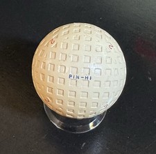 Beautiful 1930s PIN-HI Molded Mesh Golf Ball