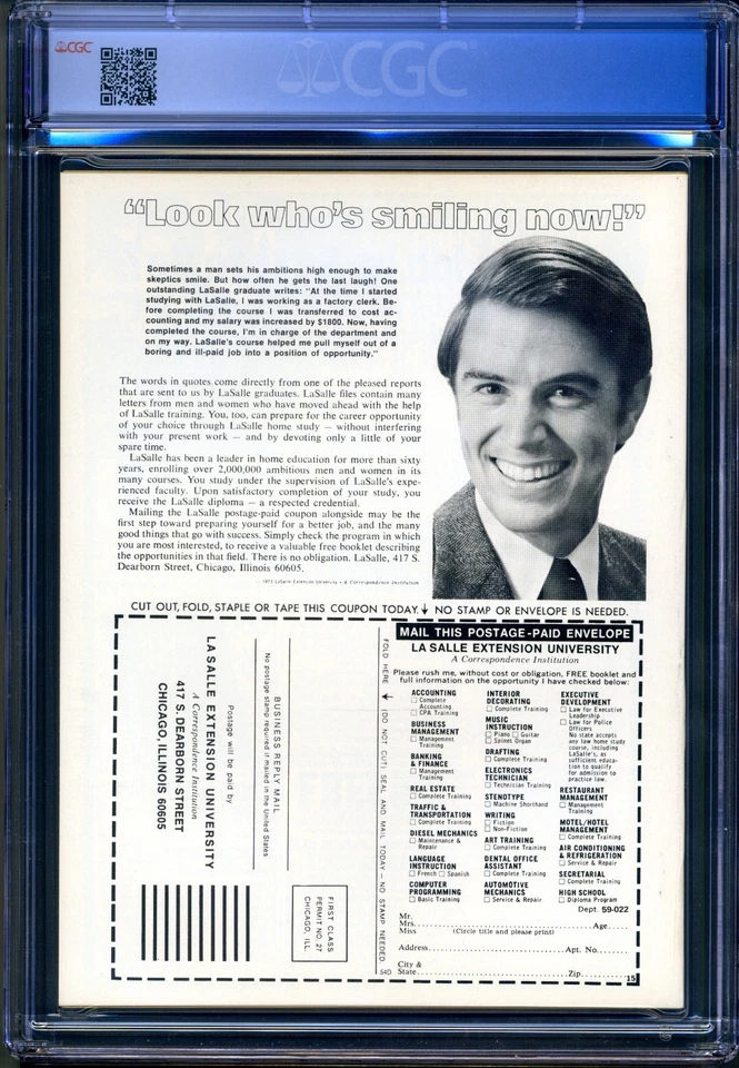 SAVAGE SWORD OF CONAN #3 - CGC 9.8 - WP - CASI NUEVO/COMO NUEVO - CUBIERTA KALUTA Foto 2 de 2