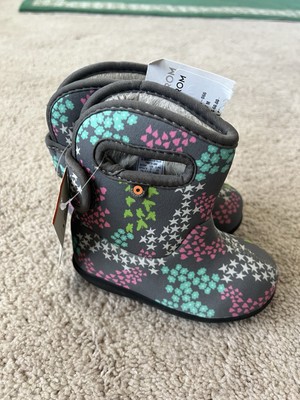 New BOGS   Waterproof Rain Boots Shoes Toddler Infant Size 7 NWOB