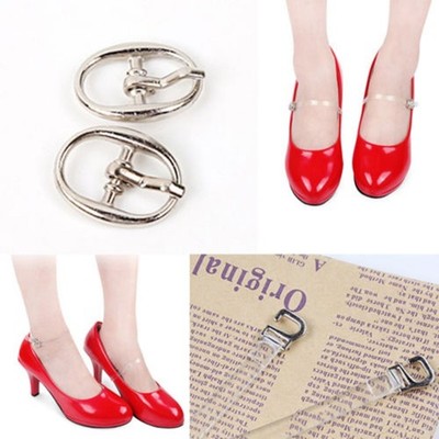 High Sale Neu # 2 Stck. Silikon zum Halten von Riemen Absatz Band Schuhe Schnur 1 lose