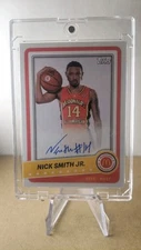 2022 Topps Chrome McDonald's A/A - Paper Auto (on-card)  Nick Smith Jr. RC
