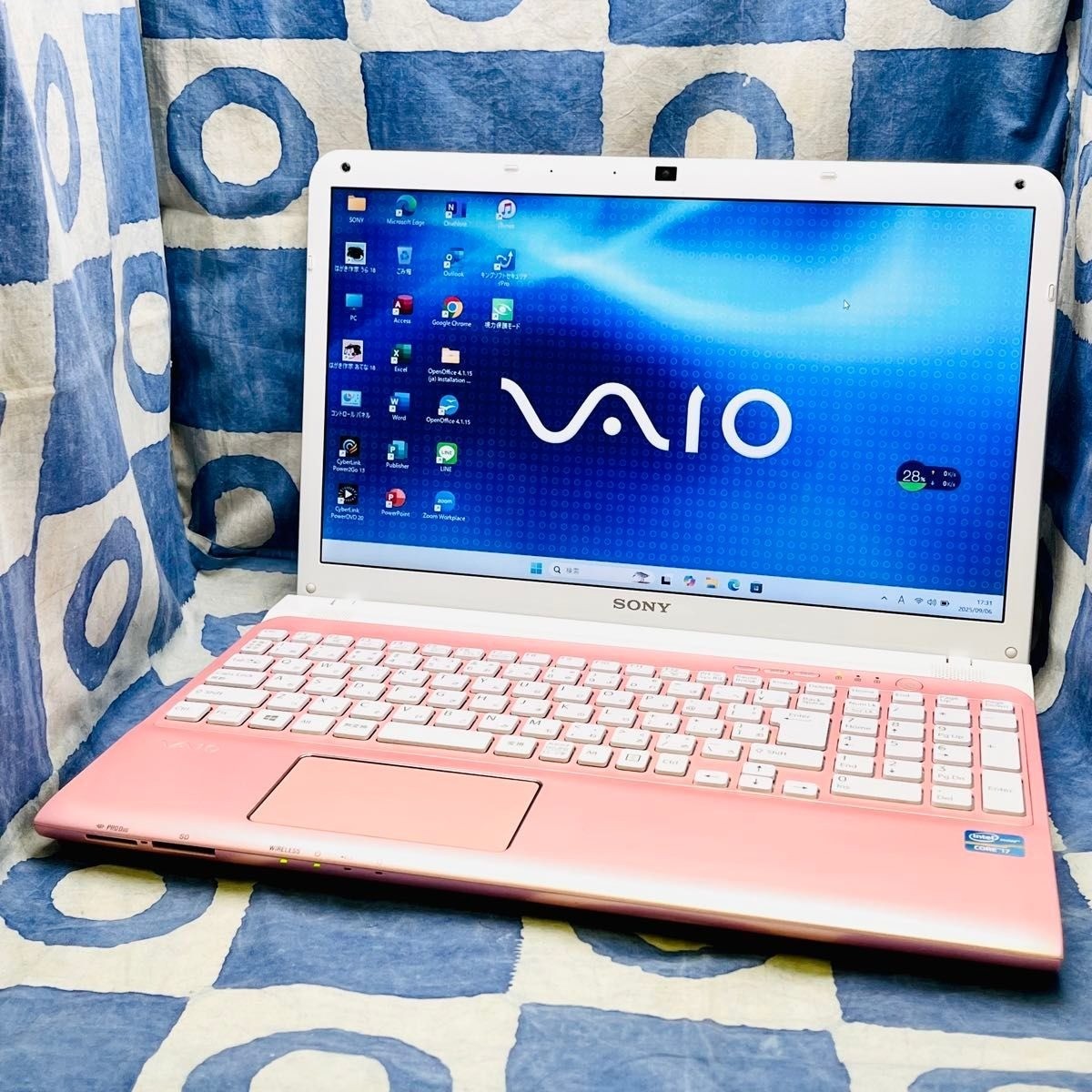 VAIO S 15 Win11/Core i7/SSD256GB/ブルーレイ