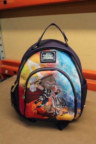 Loungefly Marvel Thor Love and Thunder Chibi Mighty Thor & Thor Mini Backpack
