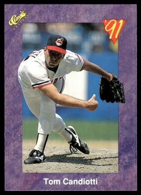 1991 Classic Game Purple Tom Candiotti Cleveland Indians #54