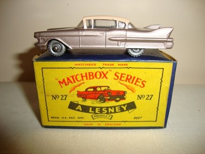 MATCHBOX 1-75 27C CADILLAC LIMOUSINE SIXTY SPECIAL - TOP in original C BOX