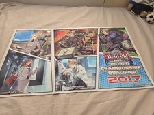 Yugioh Qualificatore Campionato del Mondo Playmat Konami Ufficiale Spyral WCQ 2017