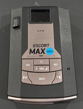 Escort Max 360 Radar Laser Detector , with power cord and works great