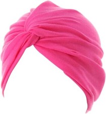 beauty YFJH Chemo Sleep Turban Headwear Scarf Beanie Cap One Size, Rose Red