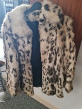 Lovely Paraphrase Faux Fur Jacket,size 14