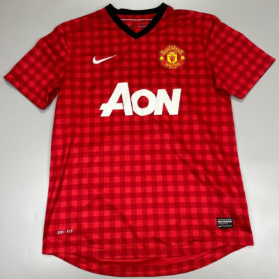 Manchester United 2012/2013 Home Fußball Shirt Trikot Nike Größe M Medium