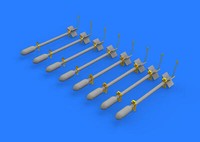 Eduard Brassin - British Rocket Projectiles RP-3 60Lb S. A.P. 1:48 Sap Raketen
