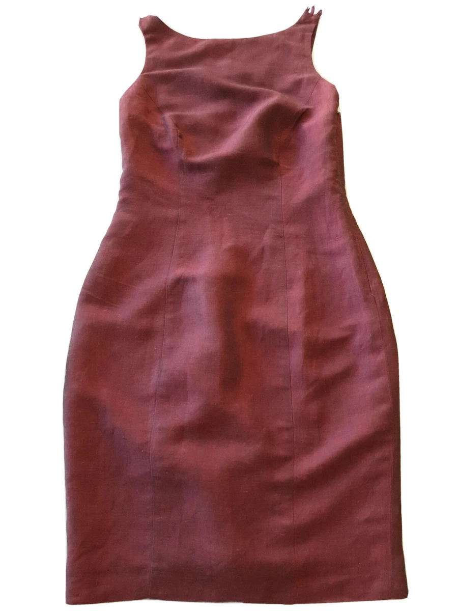 H and shop m burgundy dress