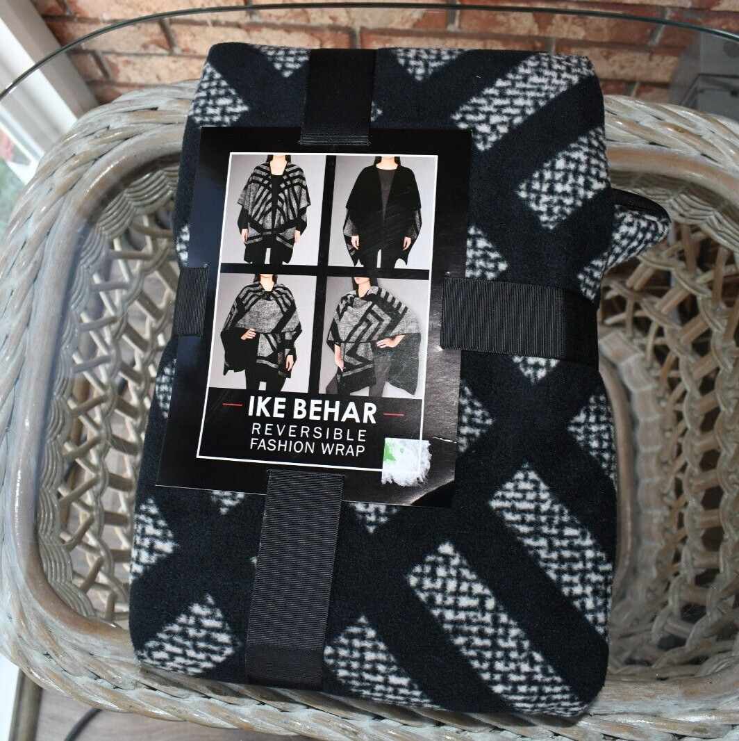 Ike Behar Multicolored Reversible Wrap NWT