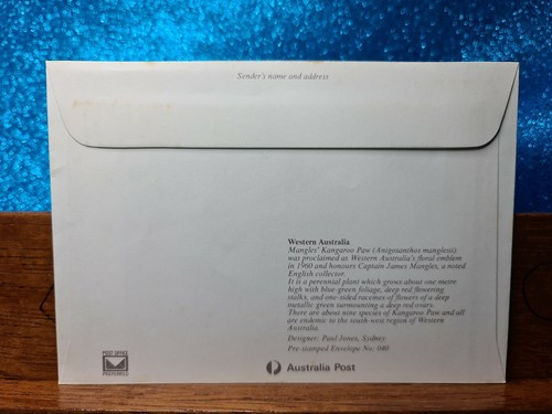 First Day Cover (PSE) Flower 1981📮Clarence St NSW - Picture 2 of 2