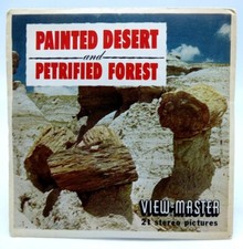 View Master A363, Painted Desert / Petrified Forest, Arizona  NM, 3 Reel Set
