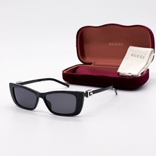 NEW GUCCI GG1681S 001 BLACK CAT EYE WOMEN SUNGLASSES GUCCI