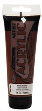 120ml TUBES OF ACRYLIC ARTISTS QUALITY PAINT CANVAS CRAFT DECORATIVE 33 COLOURS