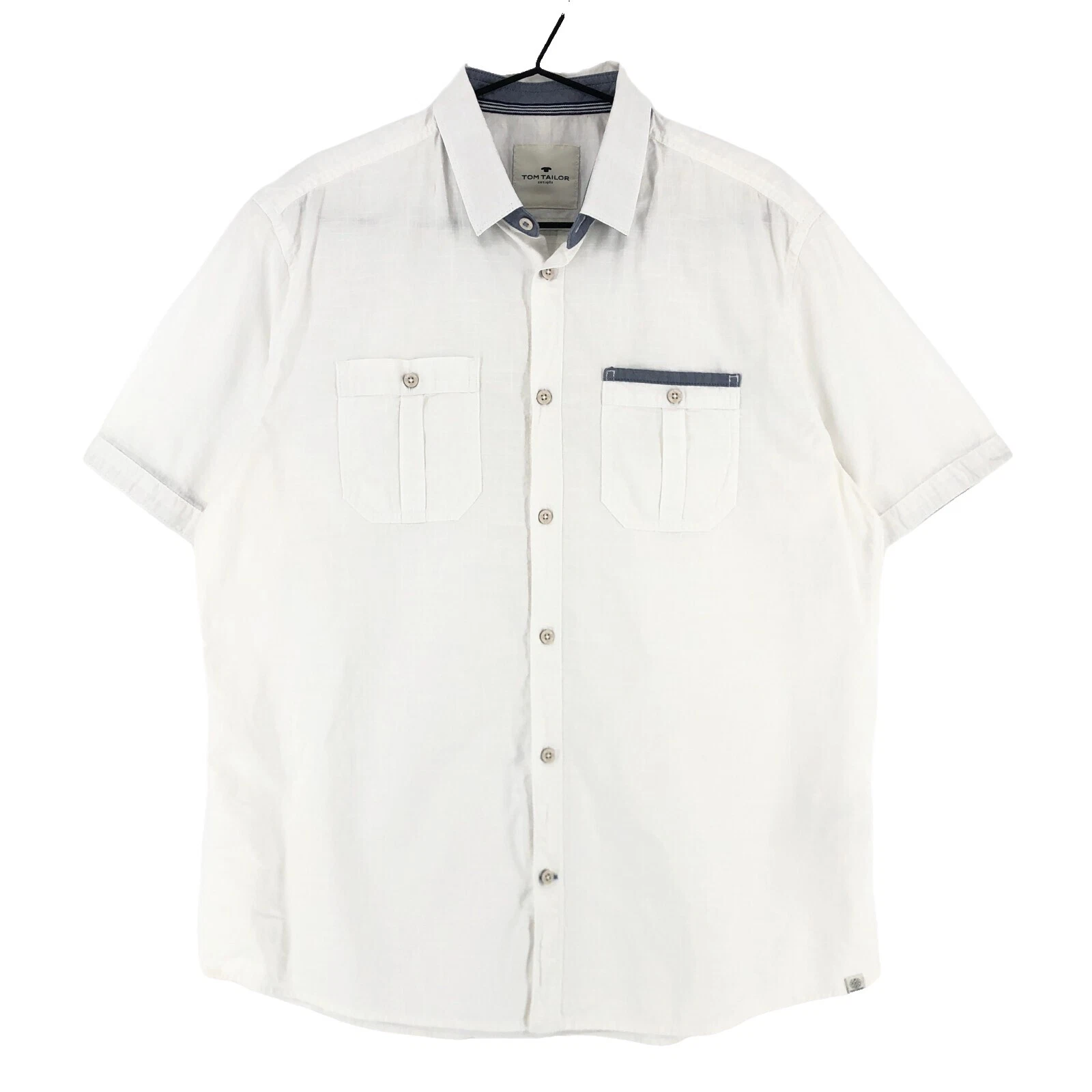 TOM TAILOR Regular Size XL Casual Button-Down Shirts for Men