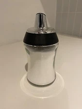 Sugar Dispenser with Pour Spout Lid Sugar Container Shaker Coffee Bar Accessory