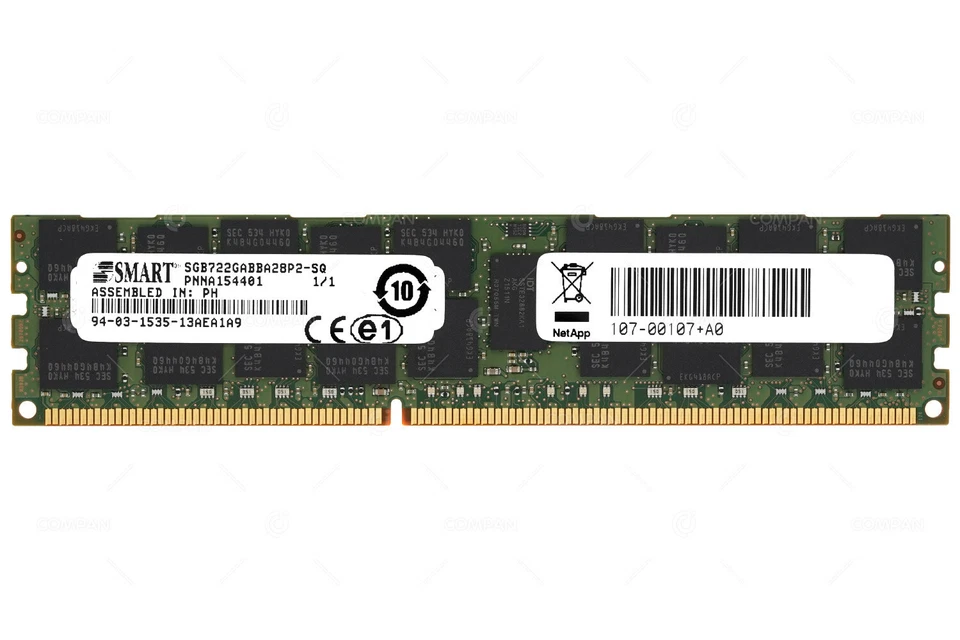 107-00107 NETAPP 16GB ECC MEMORY FOR FAS8080 AFF8080 EX - Immagine 2 di 4