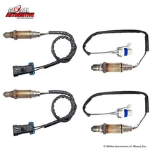 Set of 4 Bosch Oxygen Sensor for 2012-2015 Silverado & Sierra 2500 3500 HD 6.0L