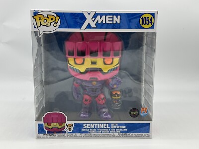 Funko Pop! Vinyl Jumbo 10'': Marvel - Sentinel with Wolverine (Chase) -...