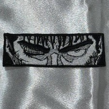 Berserk Cuts Close Up Anime Iron On Embroidery Patch Manga Dark Fantasy Jacket