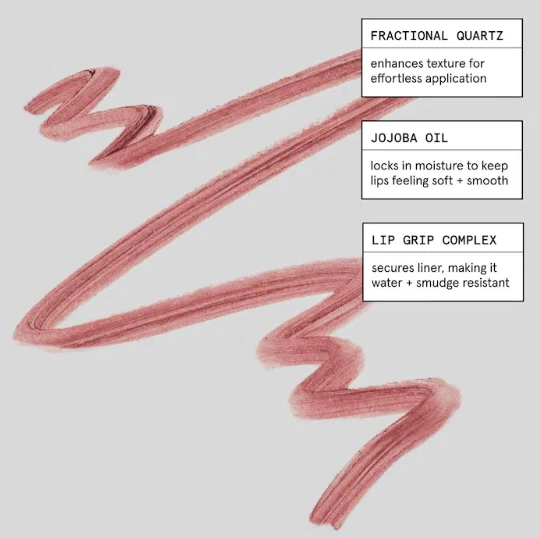 Lip Line Enhancing Hydrating Longwear Lip Liner Pencil, Graze, 0.04 oz - New - Image 4 of 4