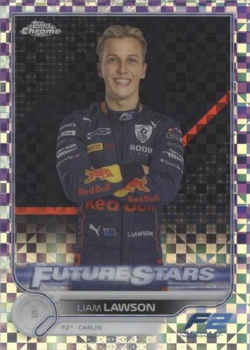 Purple Checker Flag Refractor