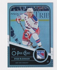 2011-12 O-PEE-CHEE HOCKEY RYAN MCDONAGH RAINBOW PARALLEL CARD 81