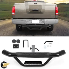 2" Receiver Rear Bumper Trailer Towing Truck Tow Hitch Step Bar 350 LbS