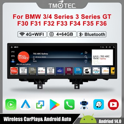 14.9'' Android Autoradio CarPlay GPS Navi DSP Für BMW F30 F31 F34 8Core 2560*720P