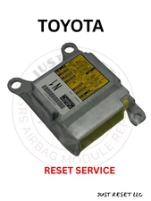 FITS ALL TOYOTA- SRS UNIT MODULE RESET CRASH CODE CLEAR RESET SERVICE