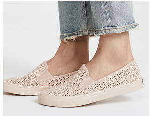 sperry women's seaside nautical perf sneaker